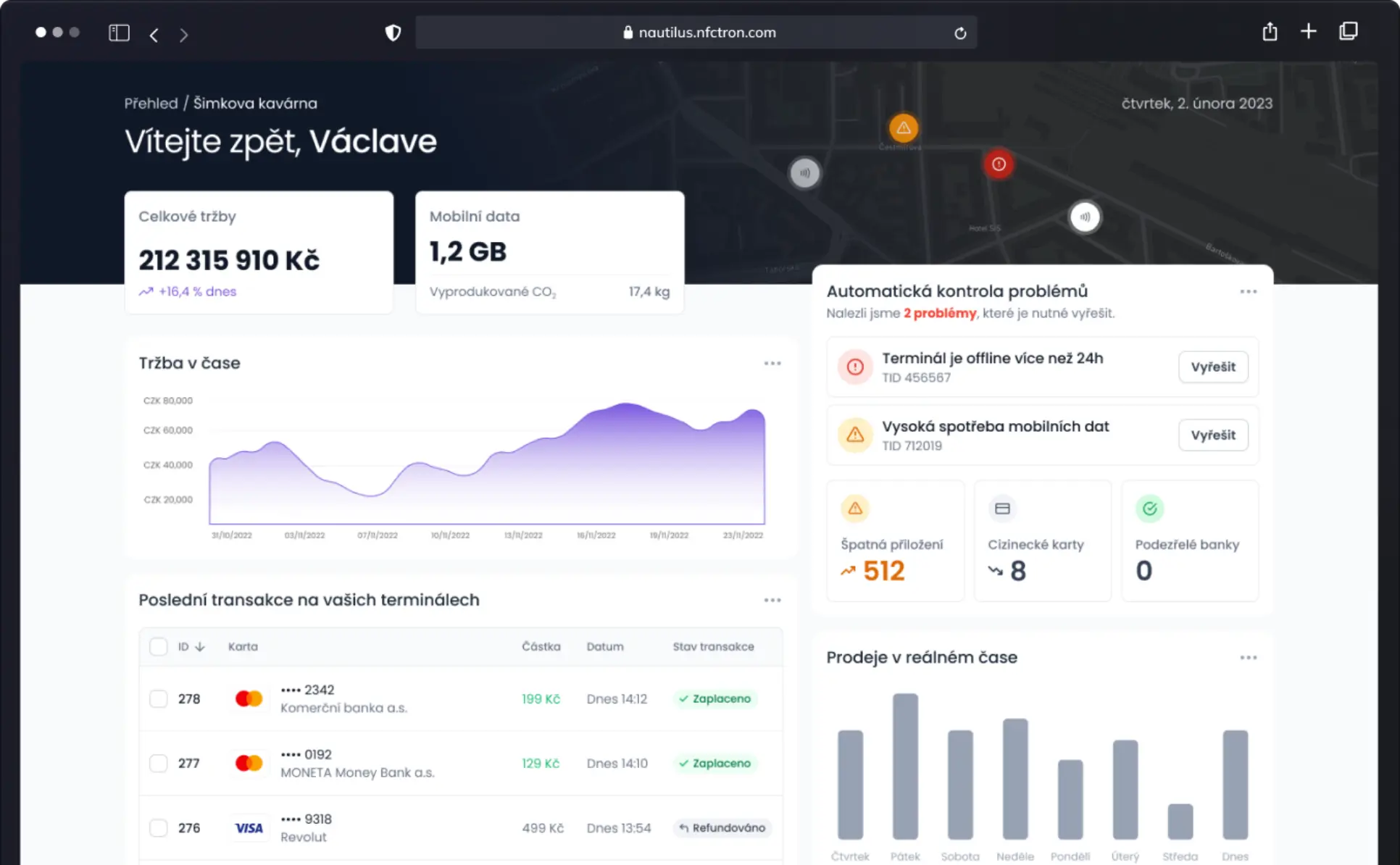 NFCtron SoftPOS Administration App